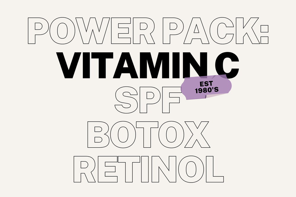 importance of vitamin c spf botox retinol blog post cover image