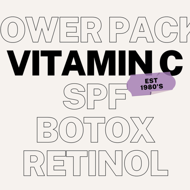 importance of vitamin c spf botox retinol blog post cover image